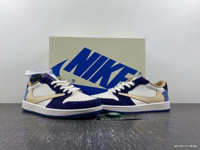 Rep AIR 1 JORDAN SCOTT DM7866-808 X CUSTOM TRAVIS 0704